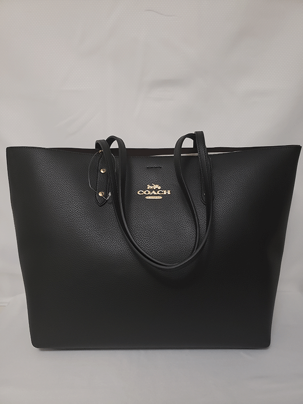 Coach Black LTH Town Tote – CHIC Grabs